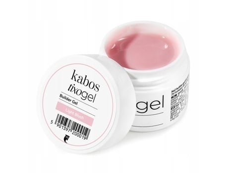 Gel De Construção Uv Led Kabos Tixogel Light Blush 15 G