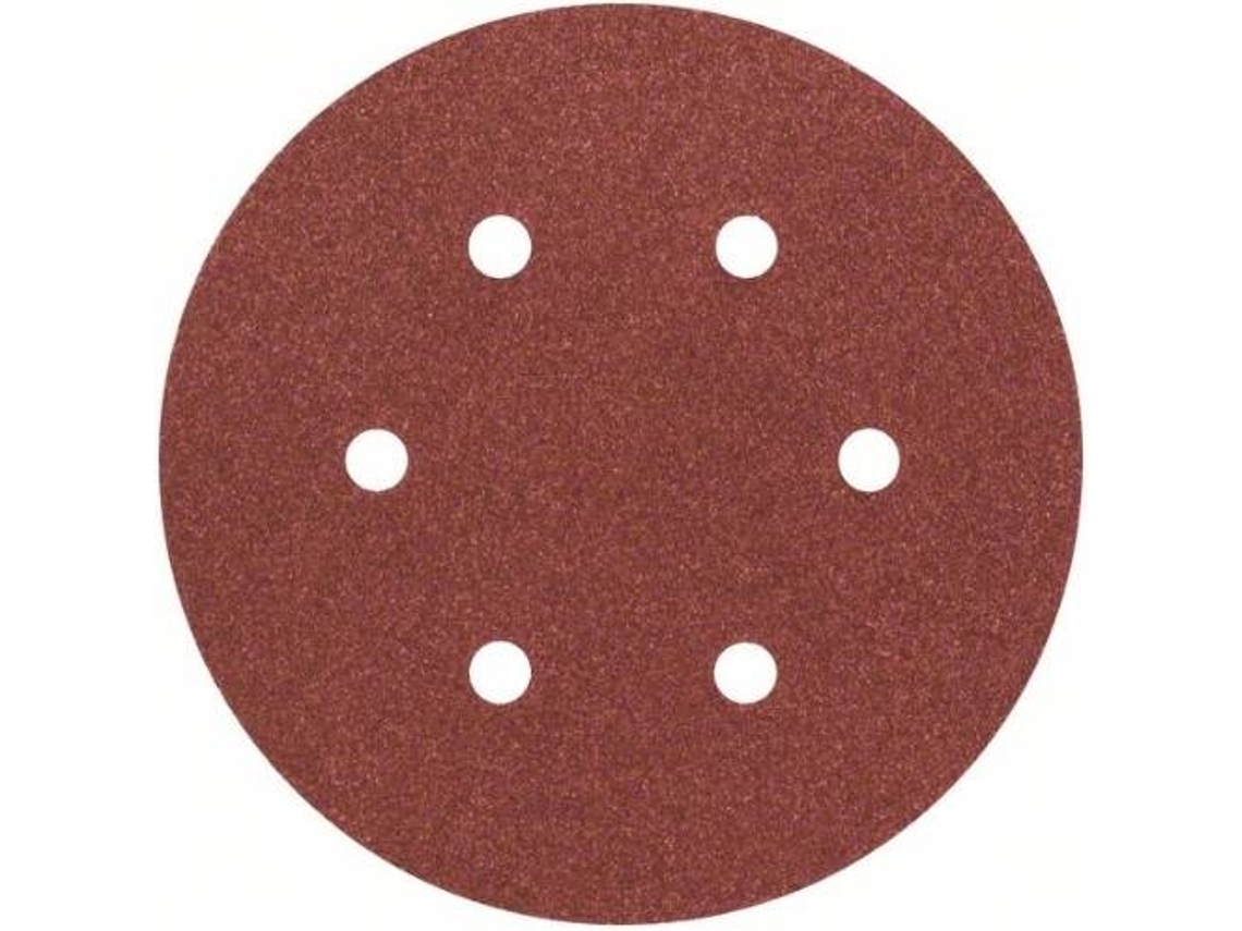 Conjunto de 6 Folhas de Lixa BOSCH para Lixadeira Excêntrica 150 mm
