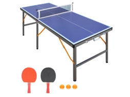 Mesa Dobrável de Pingue Pongue 6 Pés Veltrix