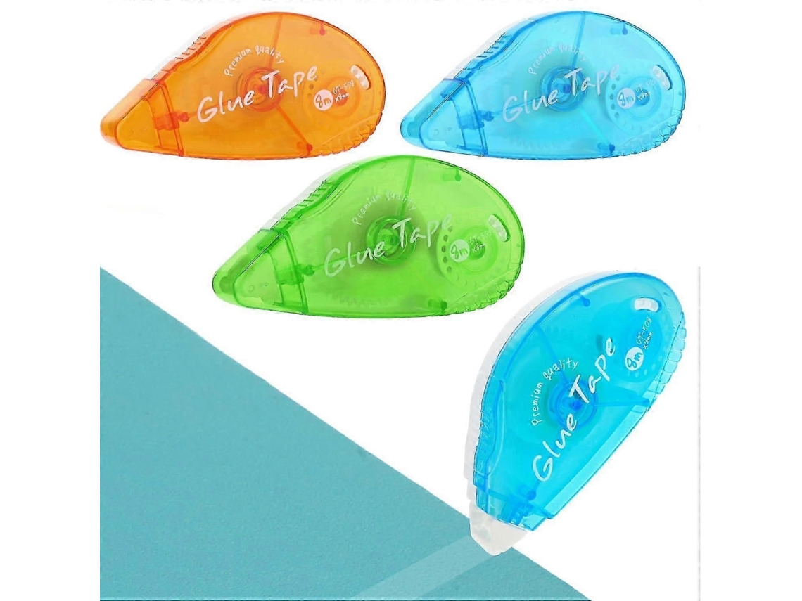 Rolo de Fita Adesiva Dupla Face Transparente para Scrapbooking, Fita Adesiva Permanente Dupla Face para Artesanato e Scrapbooking GOKOCO