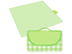 Manta De Piquenique Impermeável 200x200 Cm Com Alça | Perfeita Para Caminhadas, Acampamentos E Festas Ao Ar Livre Slowmoose