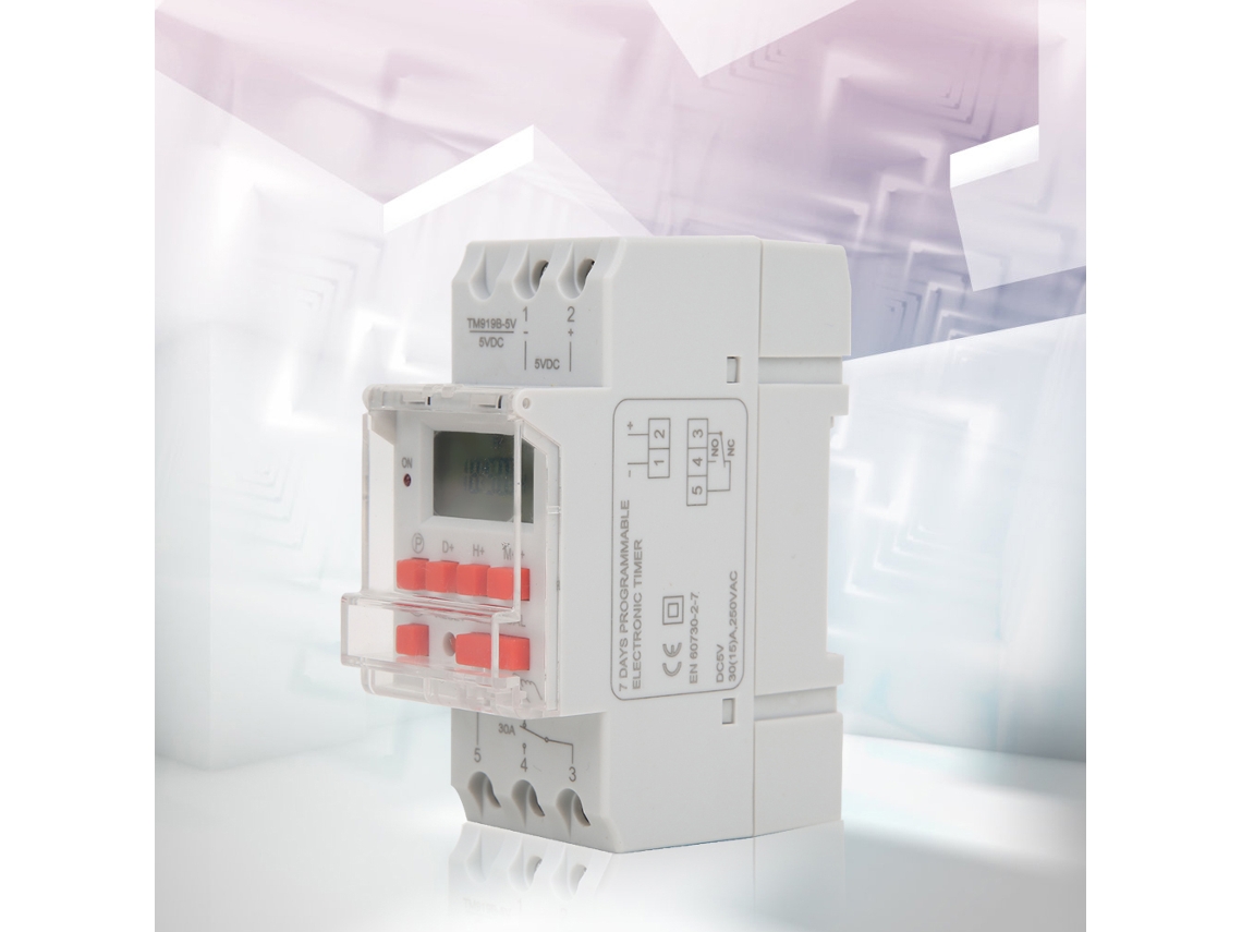 Interruptor Temporizador Lcd Dc5v 30a