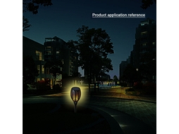 Luz solar jardim tocha chama tremeluzente IP65 auto ligar/desligar decorativa exterior | S/MARCA