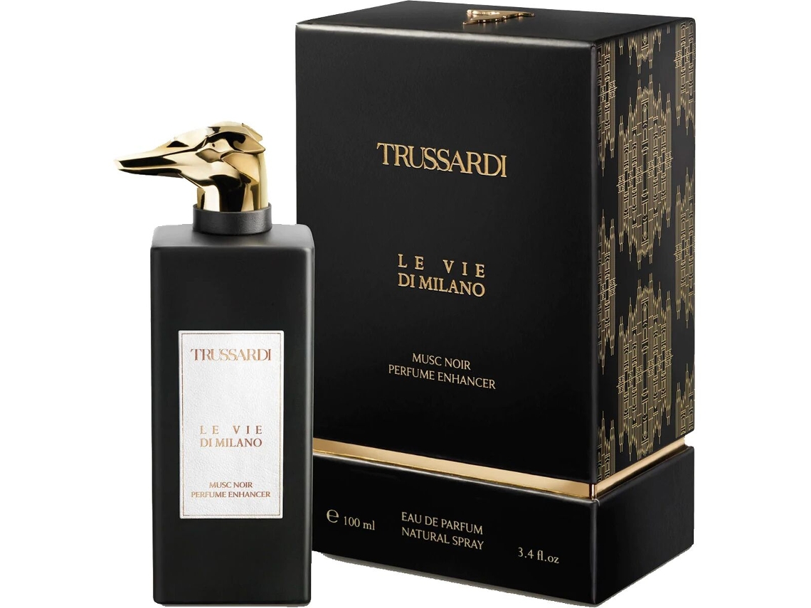 Perfume Unissexo Trussardi EDP Le Vie Di Milano Musc Noir Perfume Enhancer (100 ml)