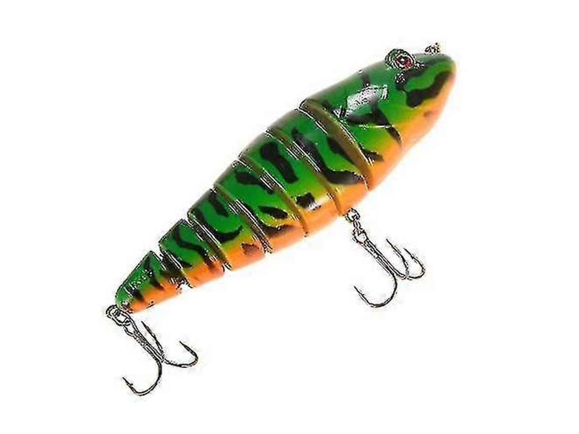 Isqueiro De Pesca Hmwy 11,8cm/35g 7 Seções Articuladas Imitando Truita