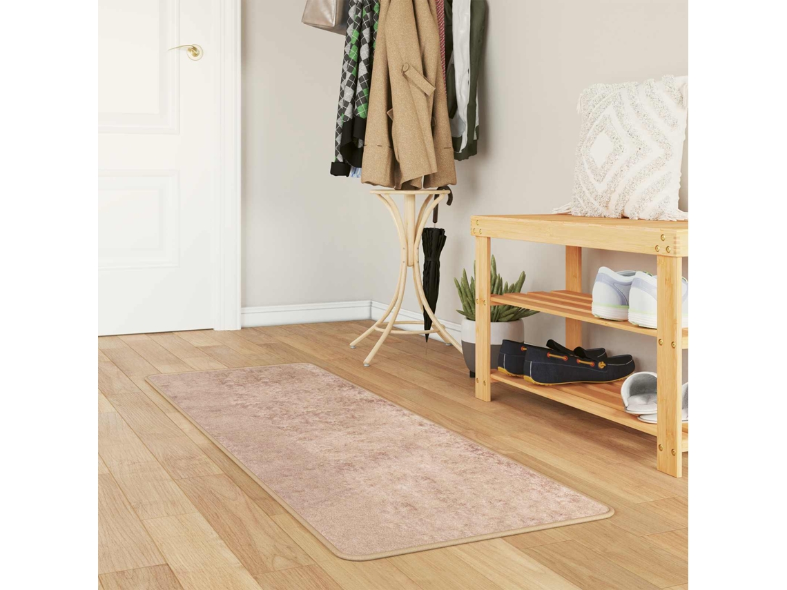Vidaxl Passadeira Marsa Areia 50 X 200 Cm Poliéster E Pvc