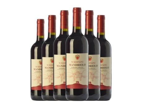 Vinho MORISFARMS Mandriolo Rosso Maremma Toscana (0.75 L - 6 Unidades)