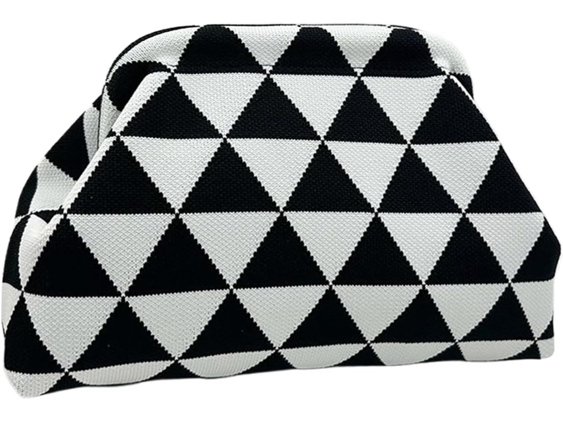 Bolsa De Crochê Feminina Bolsa Tote, Bolsa De Mão Elegante Para A Noite, Verão, Casamento, Triângu Gokoco