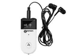 Amplificador Volume De 30db Com Colar Magnético Branco Geemarc
