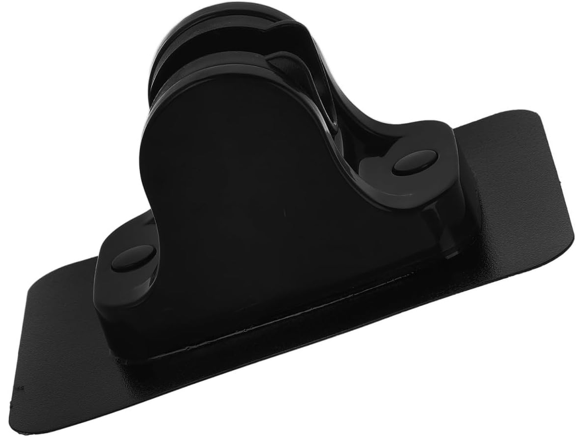 Suporte De Parede Para Chuveiro Hemobllo Em Abs Preto Com Base Adesiva Banheiros, Fácil De Limpar E Desmontar