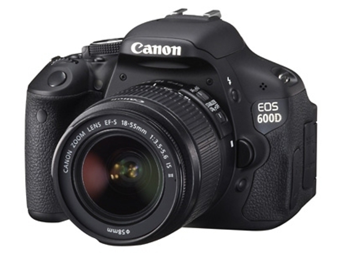 Máquina fotográfica Reflex CANON EOS 600D EF-S 18-135MM IS | Worten.pt