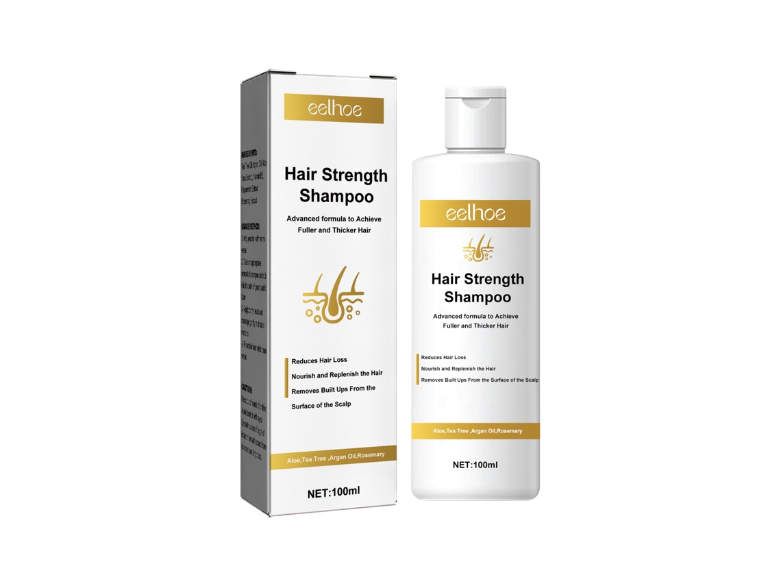 Shampoo Eelhoe para Crescimento de Cabelo Fortalece Raízes e Prevê Queda