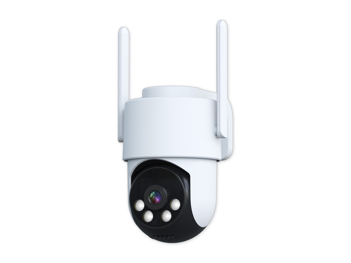 Câmera De Segurança Externa Ptz De 1,2 Polegadas - 3mp, Pan/tilt Sem Fio, 2k Full Hd, À Prova D'água Ip65 Para Vigilância