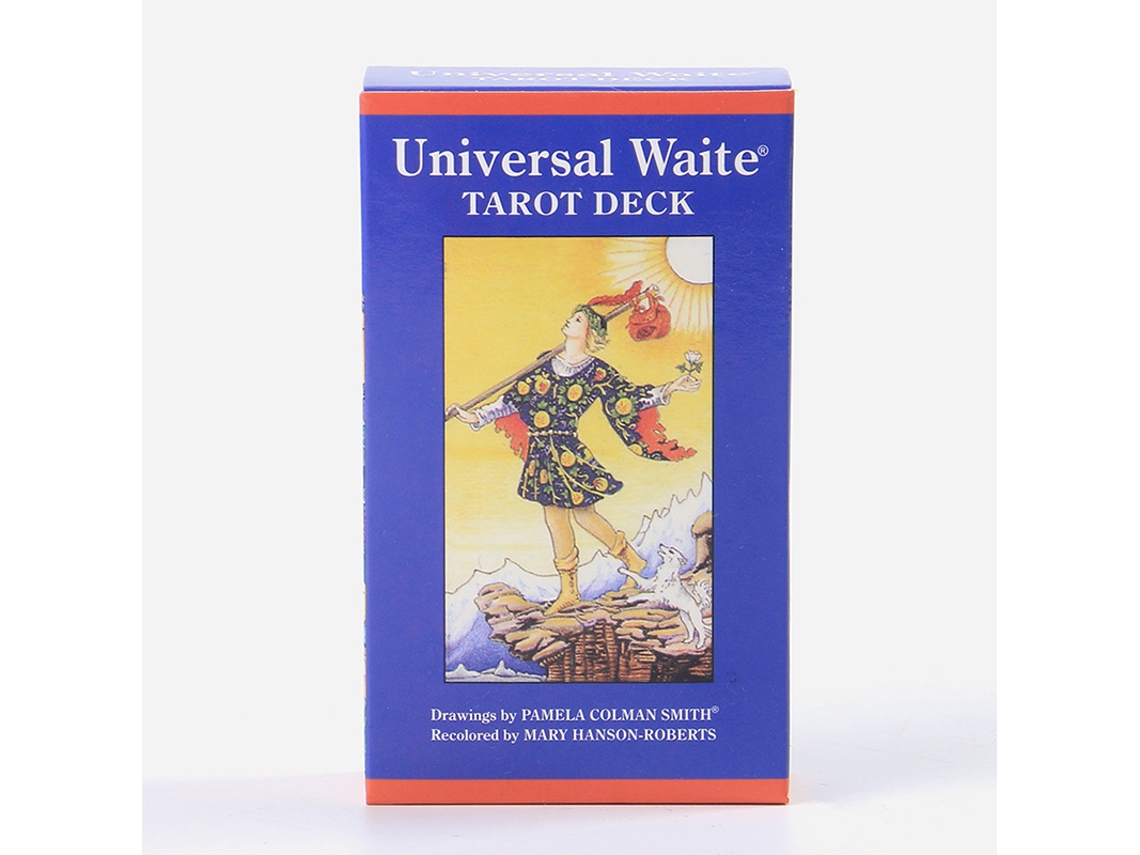 Baralho De Tarô Rider-waite Popular Classic (versão Em Inglês), Contendo 78 Cartas.