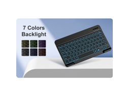 Teclado Único Retroiluminado Preto Premium, Huawei Matepad 11 2023 Yunzii