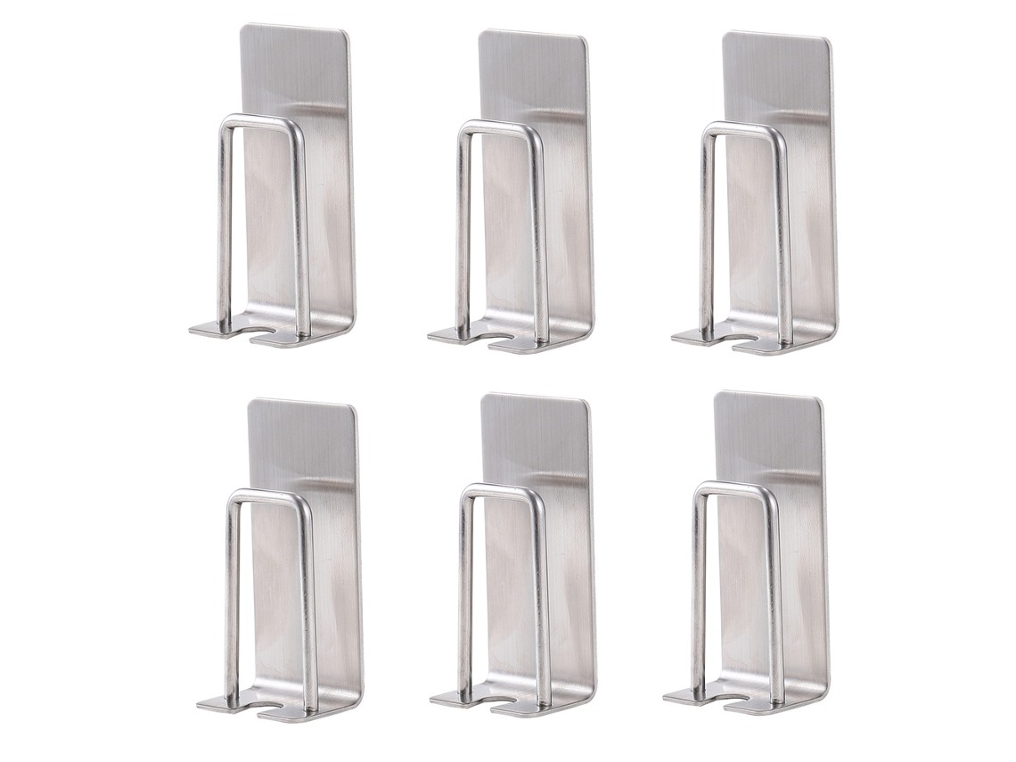Suporte De Parede Para Escova De Dentes Elétrica Com 6 Peças E Adesivo Para Banheiro Aquaforge