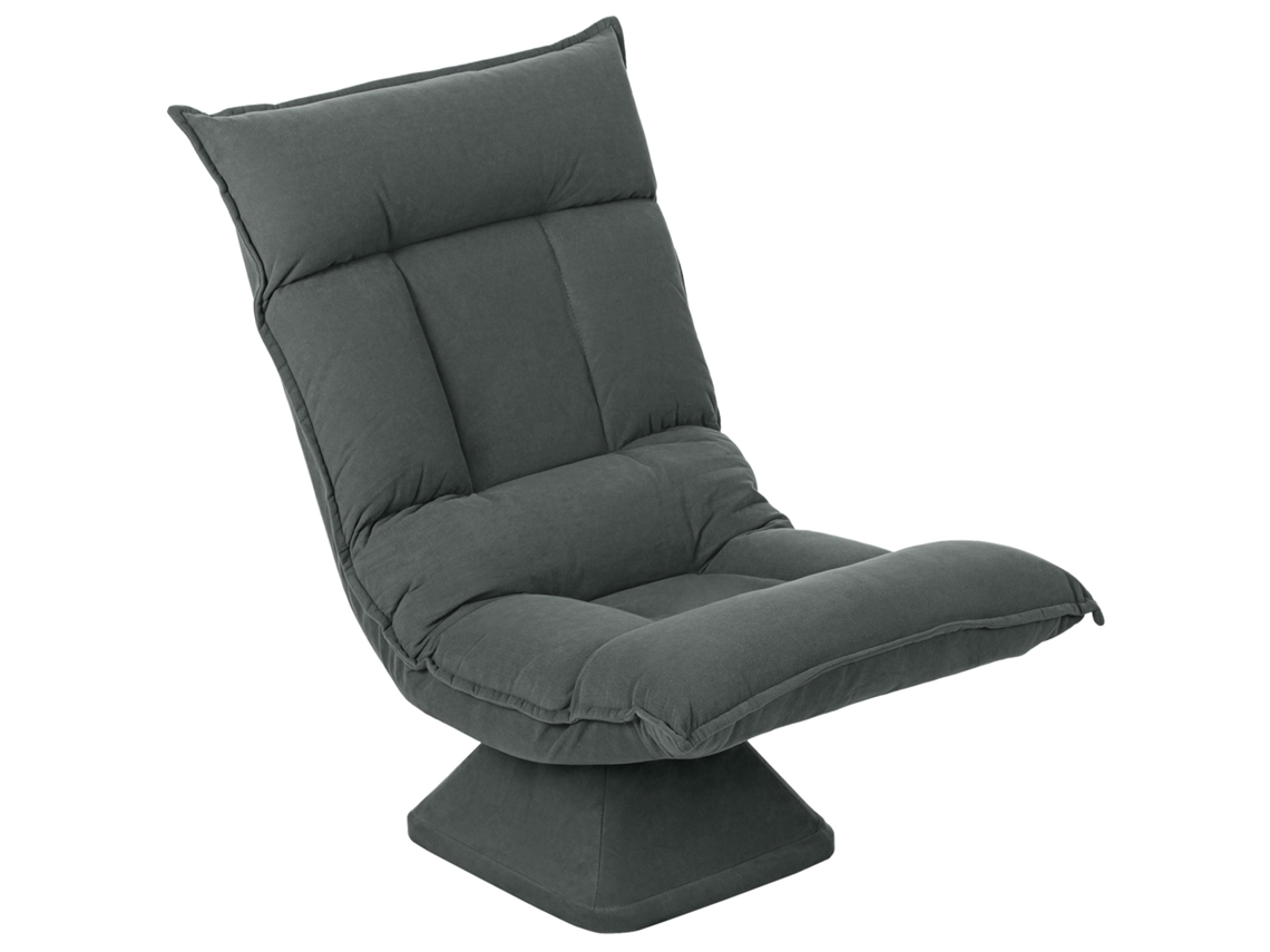 Sofá CHEZMOI de 3 lugares, 115 cm, escandinavo, encosto capitonê, assento e braços acolchoados, Bege