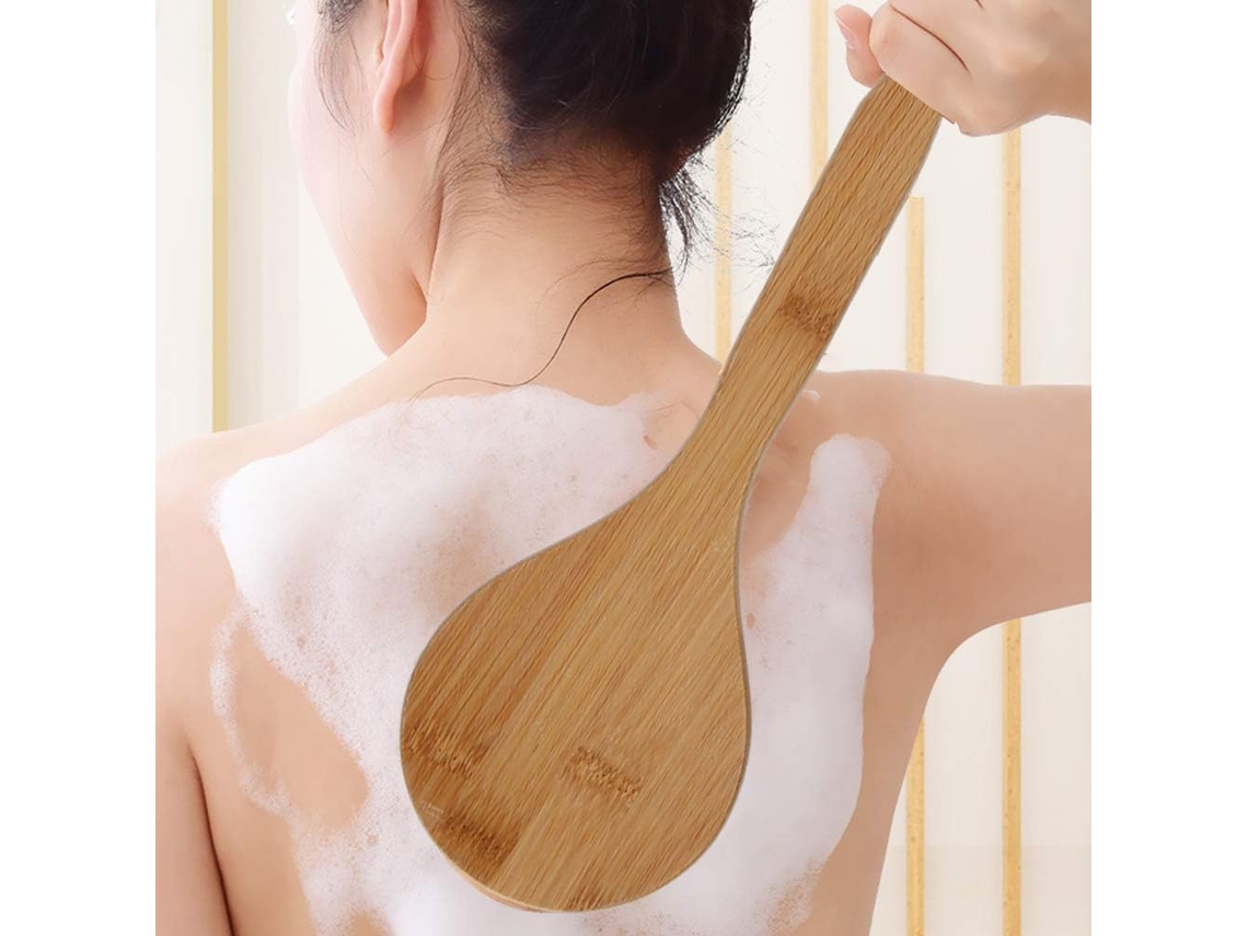 Escova De Banho Sorandy Para As Costas, Cabo Longo, Escova Esfoliante Para Homens E Mulheres, Massagem Suave E