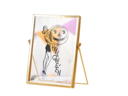 Laxiscreed Decoração Halloween Fantasma Com Bandeira, Frasco De Sangue E Facas Para Festa Temática