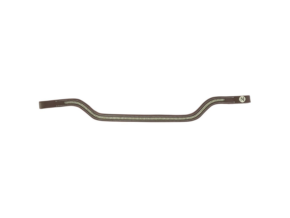 Frontalera Shape Dourado Fullnorton Equestrian