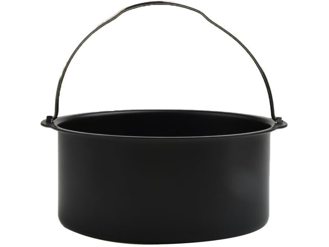 Frigideira redonda antiaderente de aço carbono de 15 cm (6 polegadas)