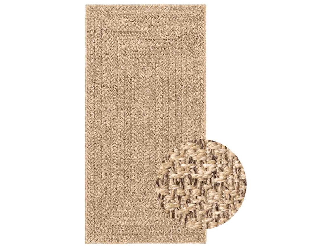 Rug, Rugs Vidaxl Bege Polipropileno (80 X 250 Cm)