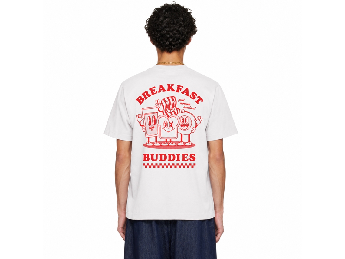 Rockinstone Breakfast Buddies Goodie Works T-shirt Unique Designer Style