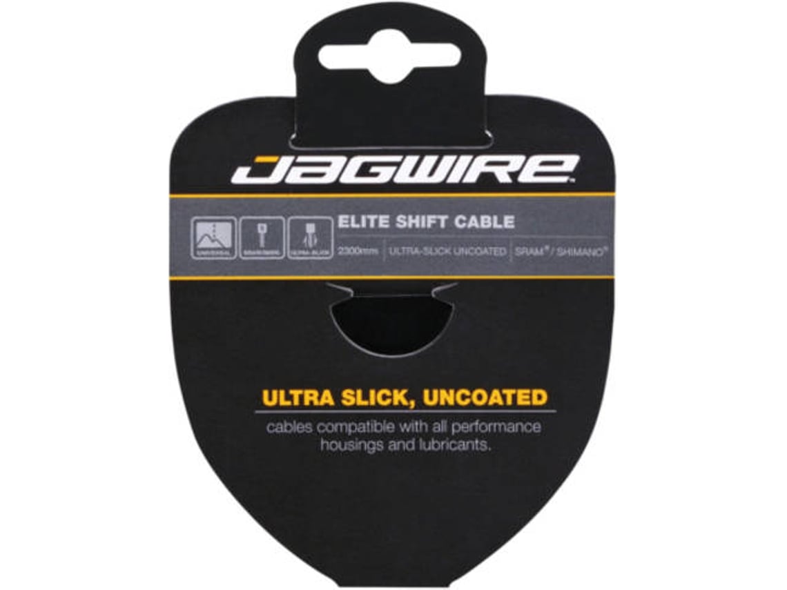 Cablagem JAGWIRE Shift Cable-Elite Stainless-1.1X2300Mm-Sram/Shimano (Preto-TU)