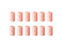 Lurelia Correias Para Lençol 12 Peças Rosa Sem Agulha Antiderrapante Ajustável Seguro Abs Plástico Edredom Colcha Colchão