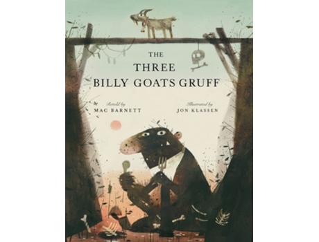 Livro The Three Billy Goats Gruff de Mac Barnett (Inglês - Capa Dura)