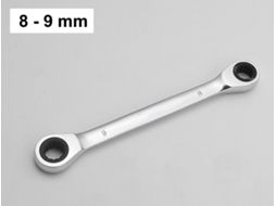 Chave De Boca Dupla (8-9 Mm), Aço Cromo-vanádio, Ferramenta Para Reparo Automotivo, Conjunto De Chaves Multifuncionais Antiderrapantes
