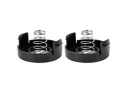 Para Cortadores De Grama Black Decker St1000 St3000 St4000 St4500: 2 Tampas De Carretel E 2 Molas, Código 682378-02