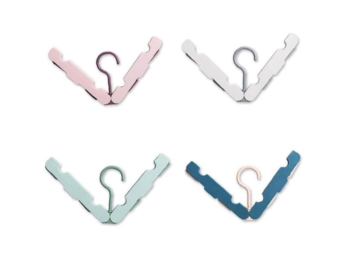 Apertas Plegáveis para Roupas 4pcs Portáteis Nova Line Viagem Camping