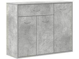Sideboard, Sideboards Vidaxl Cinzeto Madeira Processada (n/a)