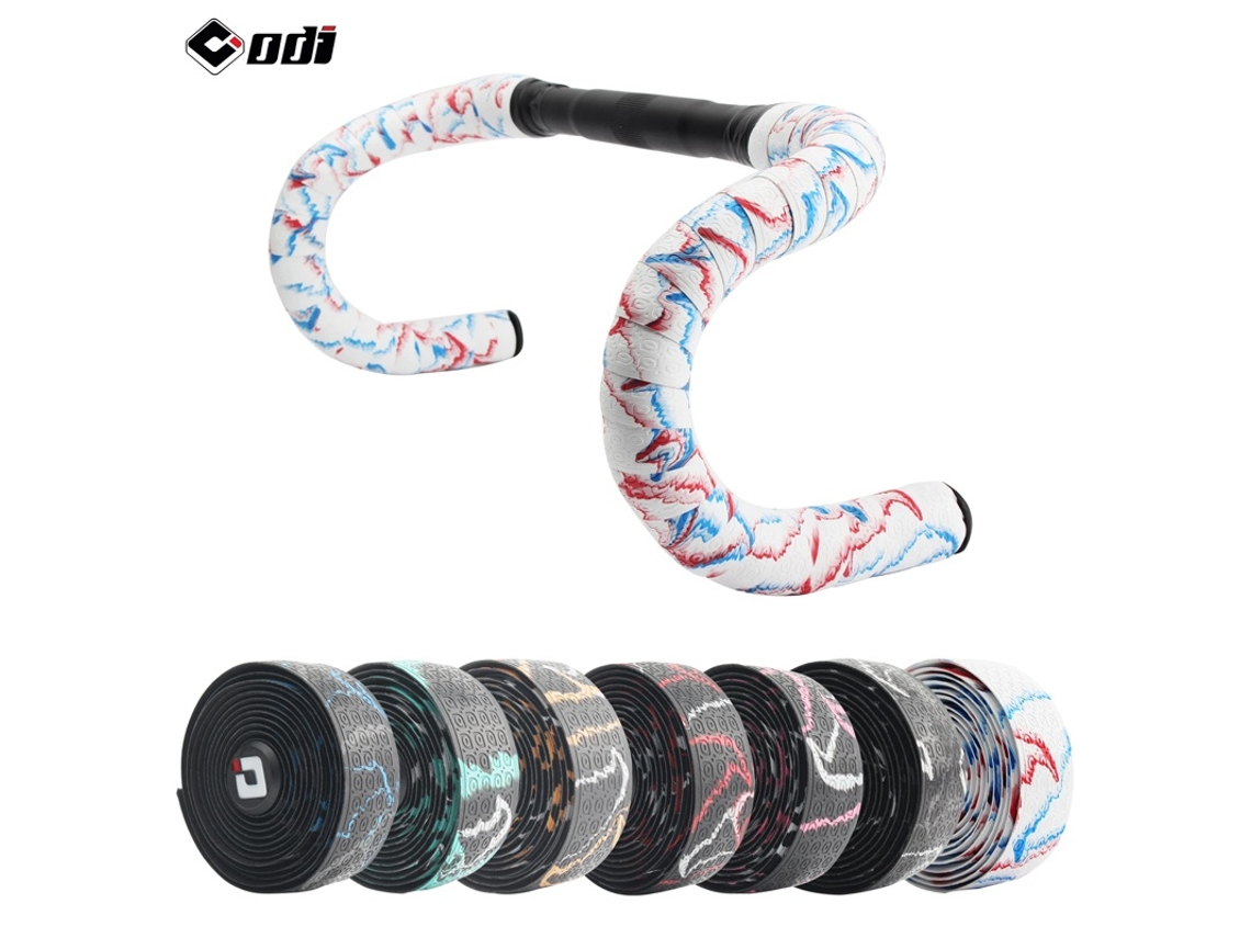 Lurelia Fita De Guiador Para Estrada/gravel/bmx Borracha Pu 2150 Mm 30 Mm 2,5 Mm 76 G Antiderrapante Absorção De Impactos Leve Oco