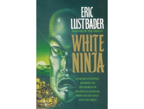 Livro White Ninja de Eric Lustbader (Inglês)