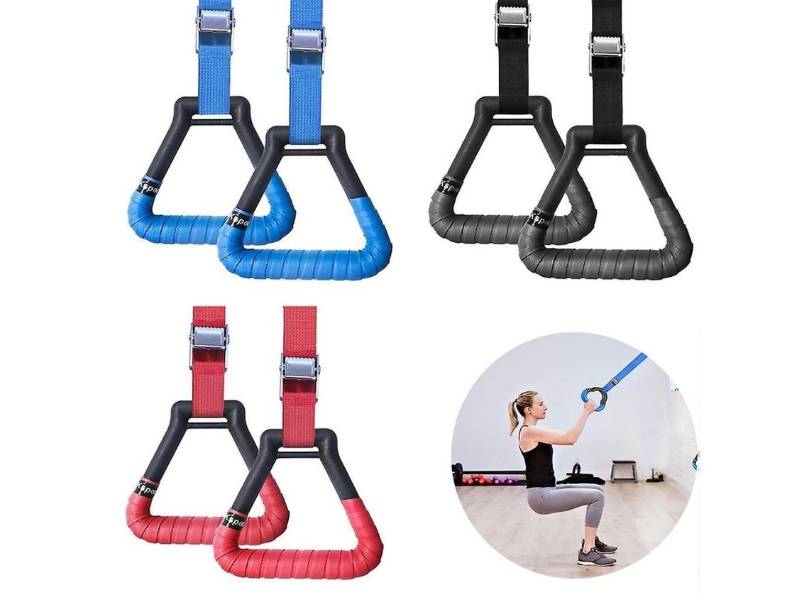 Anéis De Ginástica Para Treinamento De Força Com Correias Ajustáveis Antiderrapantes Para Instalação Rápida Em Casa Ginásio Crianças