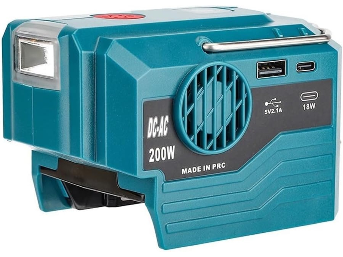 200 Bl1830 Bat622, Gerador Inversor De 220 W Para Baterias E Ferramentas (bs-220v)