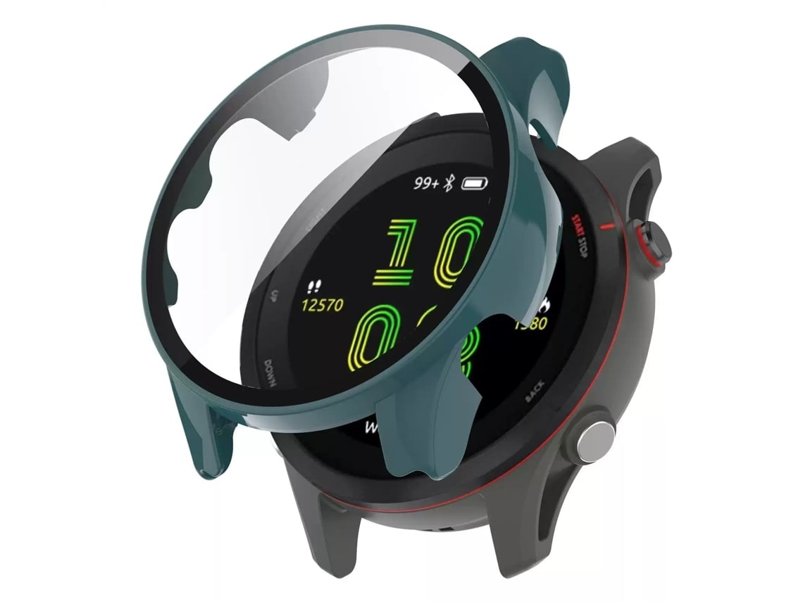 Lurelia Capa Protetora, Compatível Com Relógio Garmin Forerunner 265 Verde