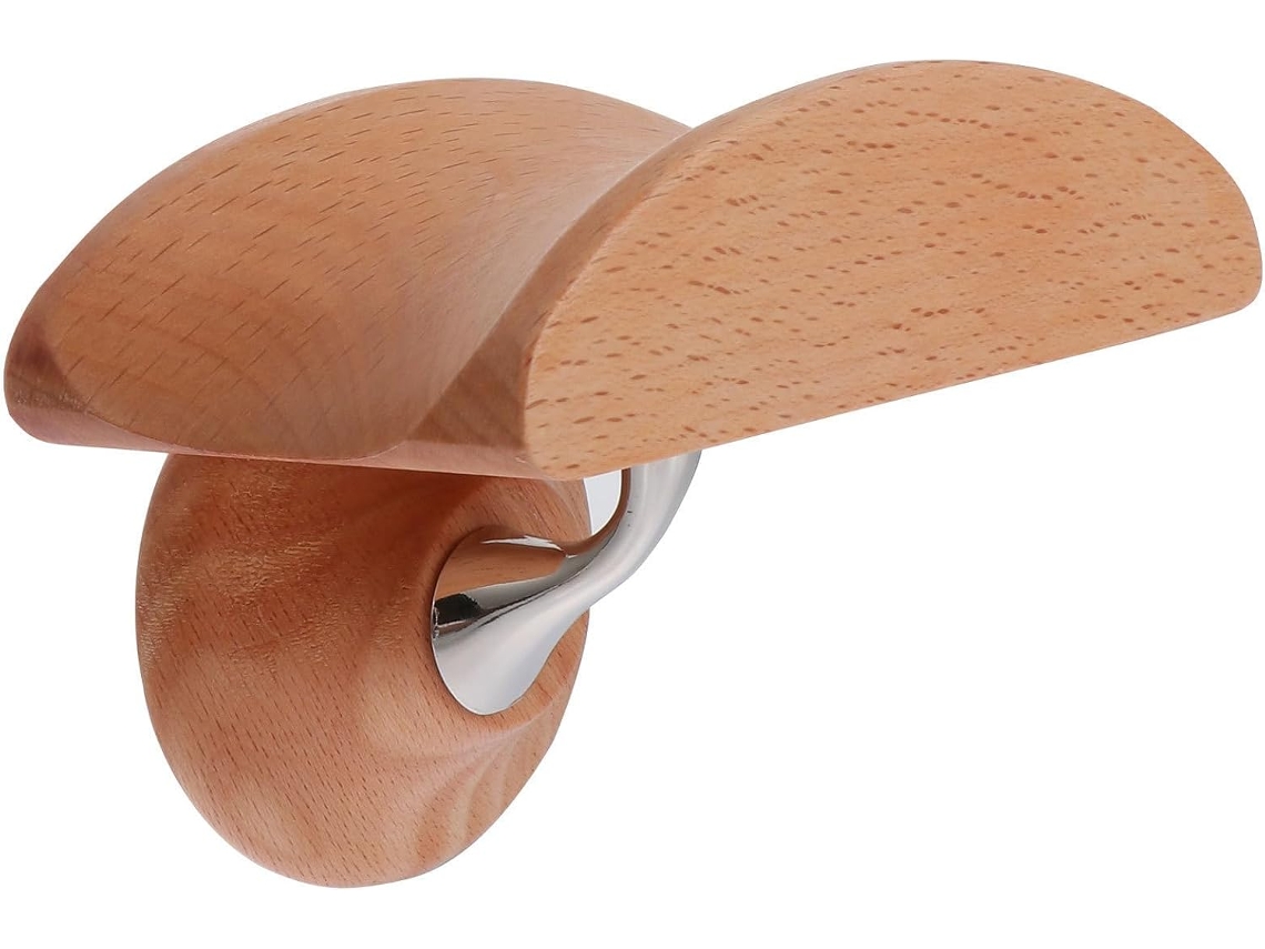 Support Facile À Assembler Pour Casque Audio Mural Couleur Kaki En Bois De Hêtre Et Alliage