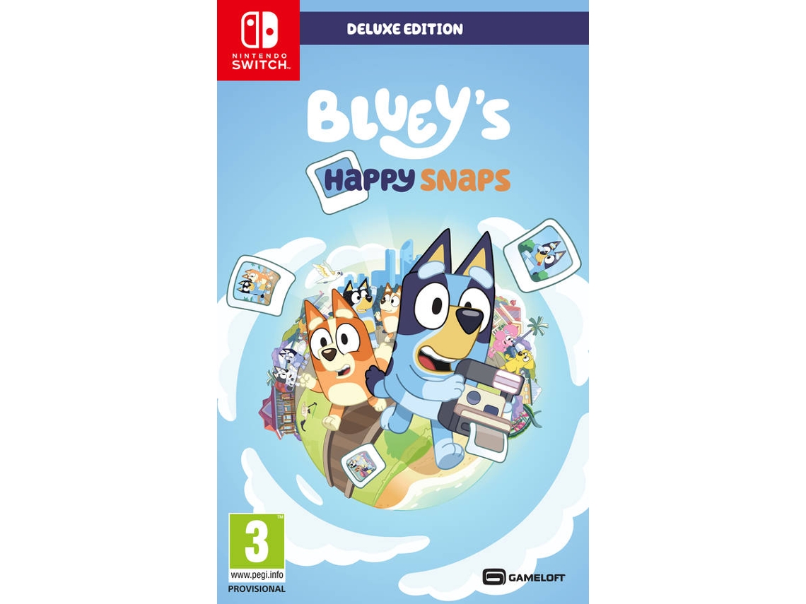 Pré-venda Jogo Nintendo Switch Bluey´S Happy Snaps Deluxe Edition