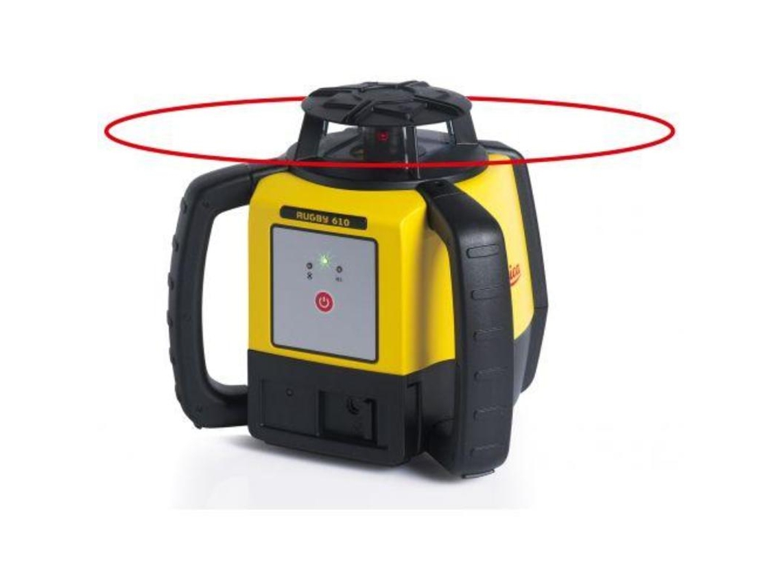 LEICA GEOSYSTEMS - Nível laser giratório Rugby 610