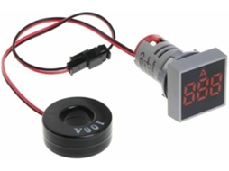 Amperímetro Digital Ca De 100 A Com Display Led Entrada 110-220 V