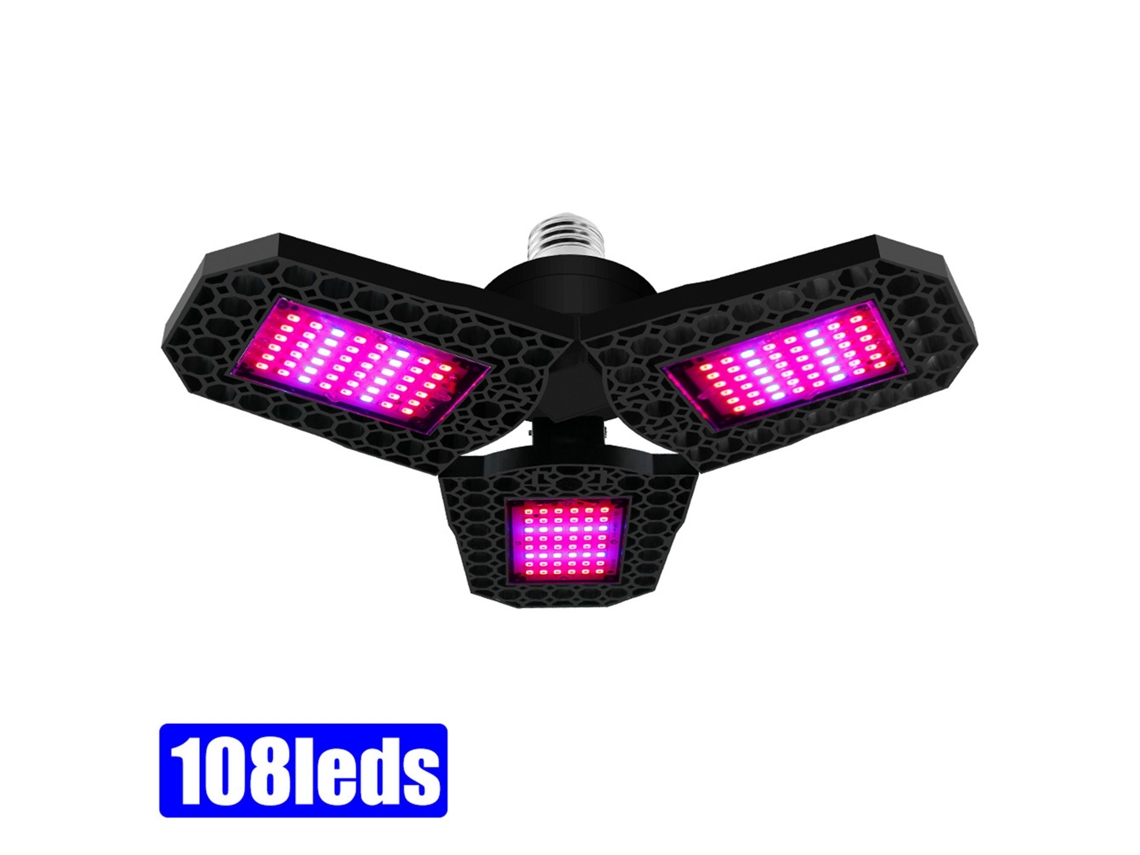Lâmpada de Crescimento LED espectro vermelho e azul para plantas e mudas | S/MARCA
