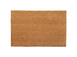 Vidaxl Tapete De Porta 50x80 Cm Fibra De Coco Tufada Natural