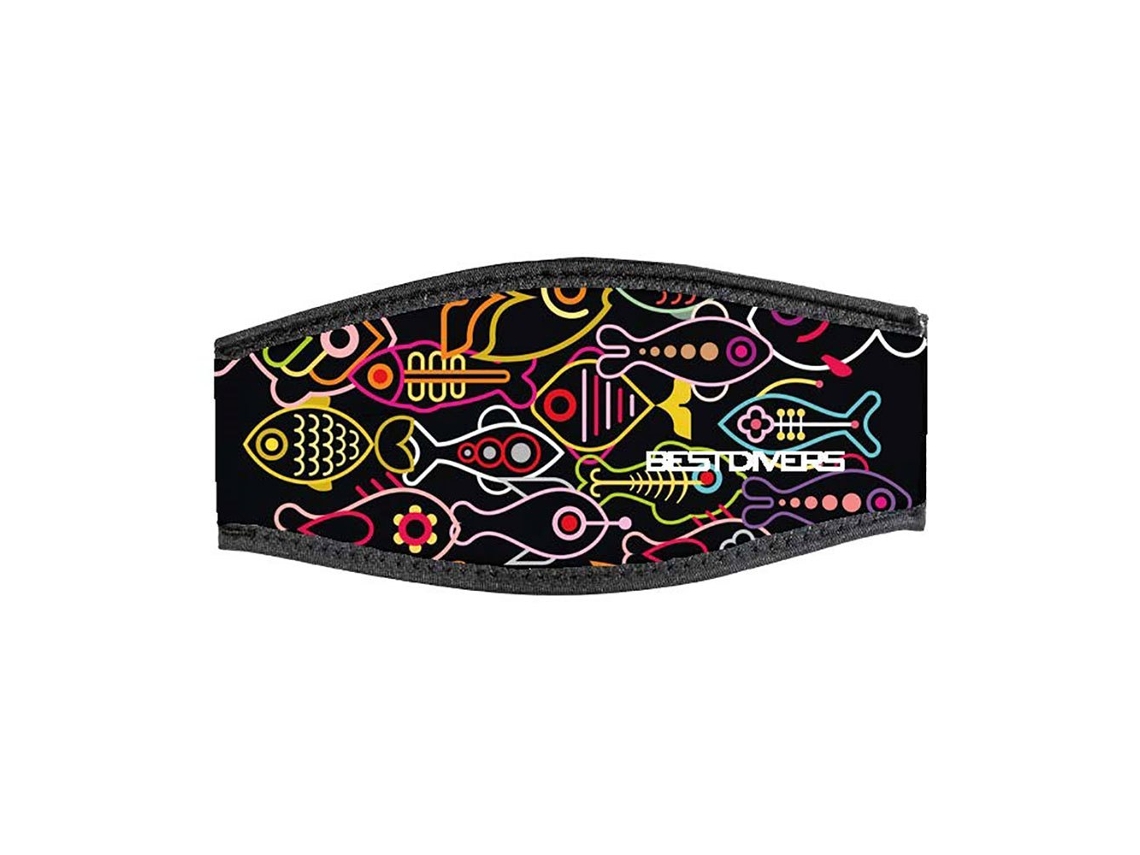 Acessório Mergulho BEST DIVERS Mask strap double velcro