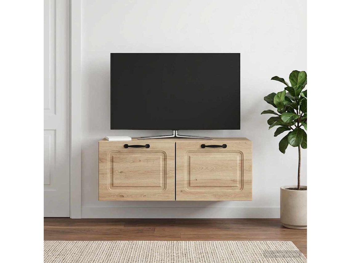 Vidaxl Gabinete De Tv De Parede Cinzento Cimento 78,5 X 31 X 30 Cm