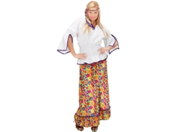 Fato de hippie de veludo feminino