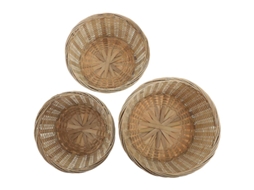 3pcs Cesta De Pão Allinless