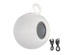Caixa de som Bluetooth portátil, subwoofer, com cartão EOOCOO